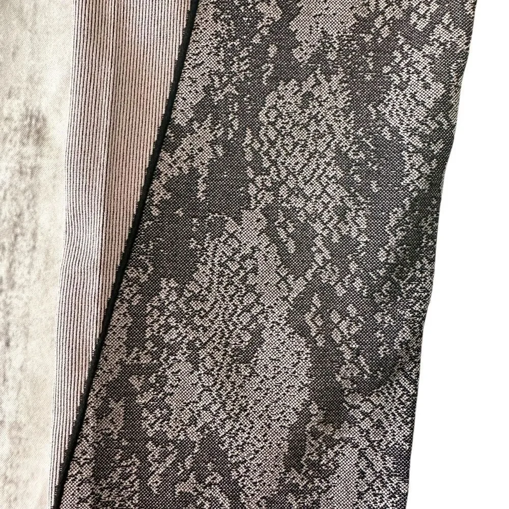 Designer Snake Print Athletic Leggings Workout Yoga Pants High Waist Compression - Picture 4 of 16